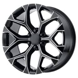 Performance Replicas PR176 24x10 6x139.7 24 ET 78.1 CB Gloss Black Milled