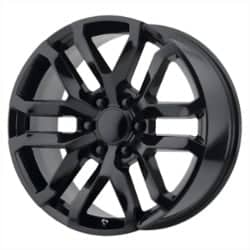 Performance Replicas PR196 20x9 6x139.7 24 ET 78.1 CB Satin Black