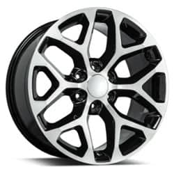 Rev OE Replica 582 Black Machined