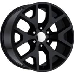 Rev OE Replica 586 22x9 6x139.7 32 ET 78.1 CB Gloss Black