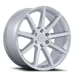 Petrol P6E 20x9.5 6x139.7 25 ET 106.1 CB Gloss Silver
