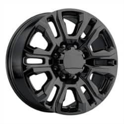 Performance Replicas PR207 20x8.5 8x180 47 ET 124.2 CB Gloss Black