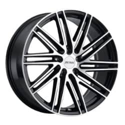 Petrol P1C 20x8.5 5x114.3 40 ET 76.1 CB Gloss Black / Machined Face