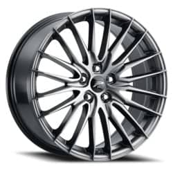 Platinum 465 Reprisal 17x8 5x114.3 40 ET 72.56 CB Bright Graphite Silver
