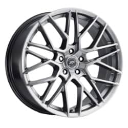 Platinum 459G Retribution 17x8 5x114.3 40 ET 72.56 CB Bright Graphite w/Clear Coat