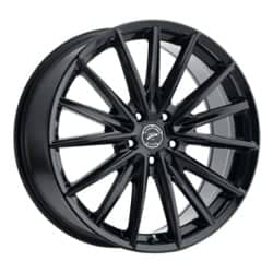 Platinum 461BK Exodus 20x8.5 5x114.3 40 ET 72.56 CB Gloss Black and Clear-Coat