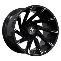 RBP Wheel 77R Spike 22x14 6x139.7 -76 ET 78 CB Black Milled