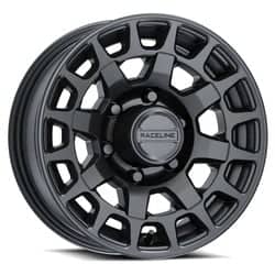 Raceline 873B Backcountry Trailer 15x6 6x139.7 0 ET 107.9 CB Black