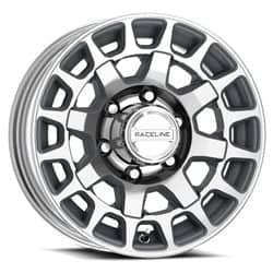 Raceline 873MC Backcountry Trailer 15x6 6x139.7 0 ET 107.9 CB Machined