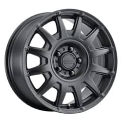 Raceline 401 Aero 18x8 5x108 40 ET 72.56 CB Satin Black