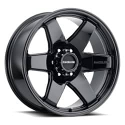 Raceline 942B Addict 17x9 5x114.3 0 ET 78.1 CB Gloss Black