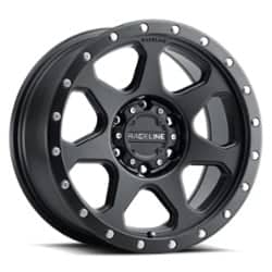 Raceline 949 7X 17x8.5 5x127 0 ET 78.1 CB Satin Black