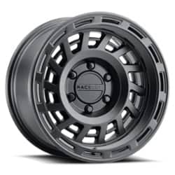 Raceline 957B Halo 17x9 6x139.7 -12 ET 106.1 CB Satin Black