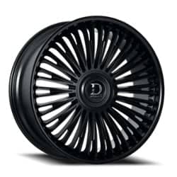 Dolce Razzo 22x9.5 6x139.7 18 ET 66.6 CB Gloss Black