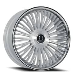Dolce Razzo 22x9.5 6x139.7 18 ET 66.6 CB Gloss Silver