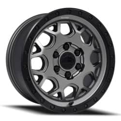 Reika Marauder R45V 16x8 6x180 72 ET 166.1 CB Gunmetal Grey/Black Ring
