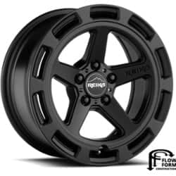 Reika Teton R20 17x8 5x114.3 38 ET 65.1 CB Satin Black