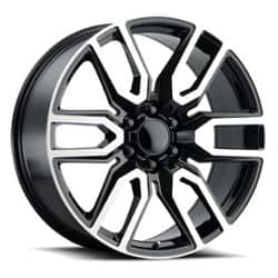 Voxx Replica Denali NHZ 20x9 6x139.7 27 ET 78.1 CB Gloss Black Machined Face