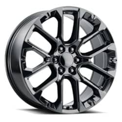 Voxx Replica SRV 22x9 6x139.7 28 ET 78.1 CB Gloss Black