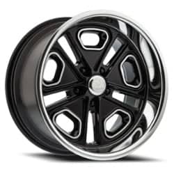 Resto Del Ray 22x8.5 5x120.7 1 ET 72.69 CB Gloss Black/Milled/Diamond Cut Lip