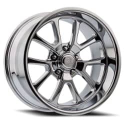 Resto Laguna 17x8 5x127 1 ET 78.1 CB Chrome with Milled Windows