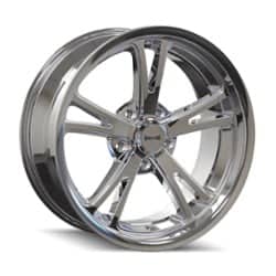 Ridler 606 17x8 5x114.3 0 ET 83.8 CB Chrome