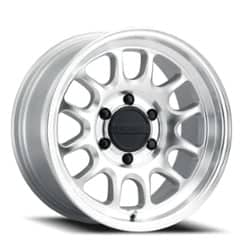 Raceline Rogue 17x8.5 6x139.7 25 ET 106.1 CB Machined Silver
