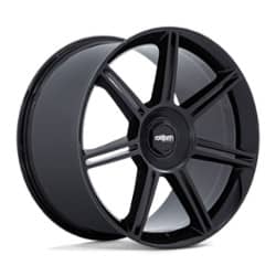 Rotiform FRA R907 22x12 5x130 60 ET 71.5 CB Gloss Black With Matte Black Spokes