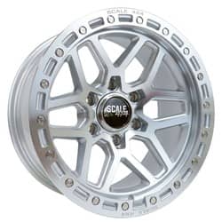 Scale 4x4 S02 17x8.5 6x139.7 -10 ET 106.3 CB Machined w/Simulated Beadlock