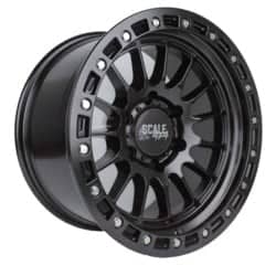 Scale 4x4 S04 17x9 6x139.7 -25 ET 108 CB Matte Black
