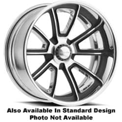 Schott Throttle (Std Profile) 22x10 -51 to 85.72 ET 108 CB Custom Finish