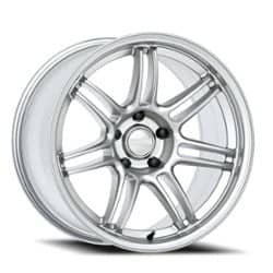 Kansei Seven 18x9 5x120 22 ET 72.56 CB Hyper Silver