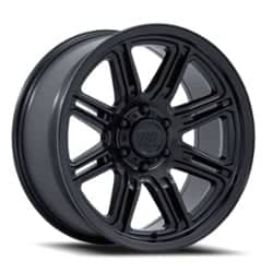 Pro Comp Snare PA206 16x8 8x165.1 0 ET 125.1 CB Matte Black