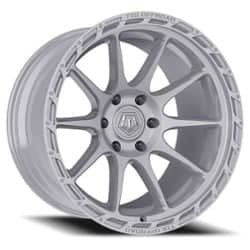 TIS Offroad 563BS 20x10 8x180 -24 ET 124.3 CB Brushed Face with Silver