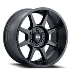 GFX TR31 17x9 8x165.1 18 ET 125.2 CB Matte Black
