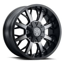 Thret Off-Road 801 Vulcan 17x9 8x165.1 / 8x170 18 ET 125.2 CB Satin Black Tint