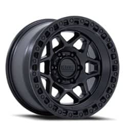 KMC Torx 17x8.5 6x139.7 0 ET 106.1 CB Matte Black