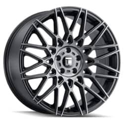 Touren TR78 3278 18x8 5x114.3 40 ET 72.56 CB Brushed Black W/Dark Tint