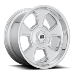 US Mags Blvd U126 20x9.5 5x114.3/5x120.65 1 ET 72.56 CB Chrome