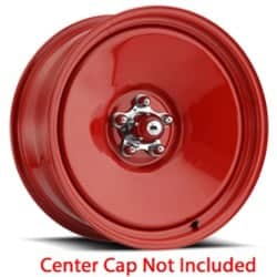 U.S. Wheel Rat Rod 63 15x5 5x114.3 -19 ET 82.6 CB Gloss Red