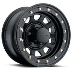 U.S. Wheel Daytona Sim BL Stealth 844 15x7 5x114.3 6 ET 82.6 CB Matte Black