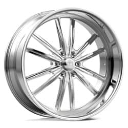 US Mags Bastille 6 UF030 24x10 Blank 5 Lug 5 ET 72.56 CB Polished