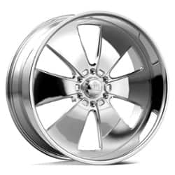 US Mags Whittier 6 UF037 24x10 Blank 5 Lug 5 ET 72.56 CB Polished