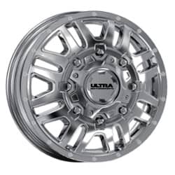 Ultra 003 Hunter Truck Dually Front 17x6.5 8x200 129 ET 156.2 CB Chrome