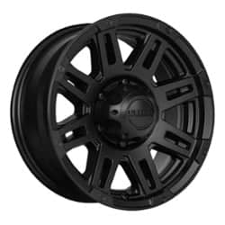 Ultra 226 Machine Trailer 15x6 6x139.7 0 ET 105 CB Satin Black w/ Satin Clear Coat