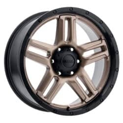 Ultra 258 Prowler Truck Dark 17x9 5x139.7 18 ET 106.5 CB Satin Bronze w/Satin Black Lip