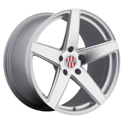 Victor Equipment Baden 19x11 5x130 55 ET 71.6 CB Silver with Mirror Cut Face