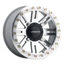 Vision 356 Manx 15x7 4x156 13 ET 131.1 CB Cast Machined Face Machined Ring/Lip