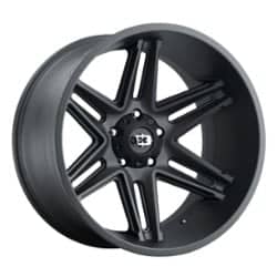 Vision 363 Razor 22x10 5x139.7 -19 ET 108 CB Satin Black