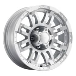 Vision 375 Warrior Trailer 14x5.5 5x114.3 0 ET 83 CB Marine Paint Silver
